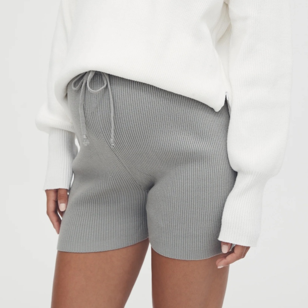 Légoe Heritage maternity knit shorts